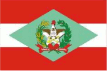 Bandeira Estado Santa Catarina